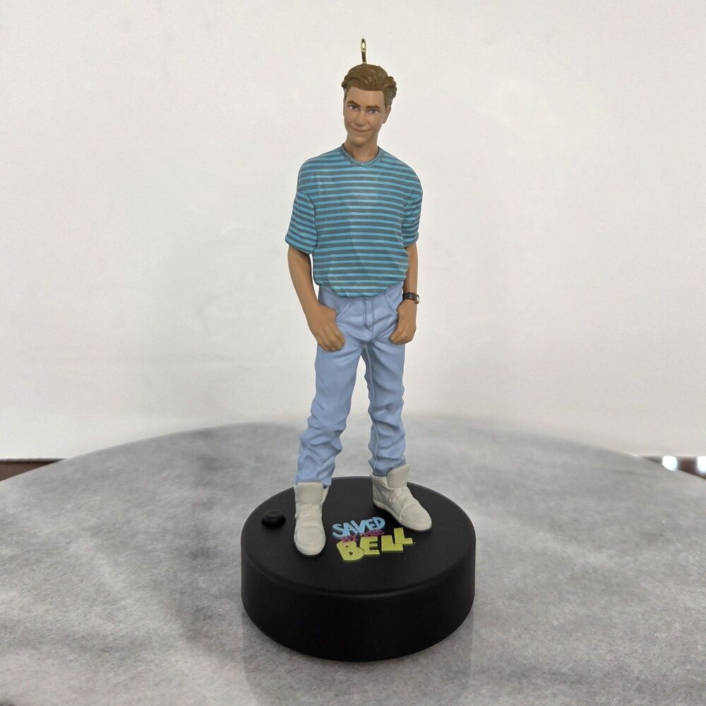 Hallmark Keepsake Zack Morris Saved By The Bell Ornament 2023 Christmas TV Show - Picture 2 of 6